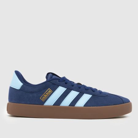 Mens Navy & Pl Blue adidas VL Court 3.0 Trainers | schuh | Schuh