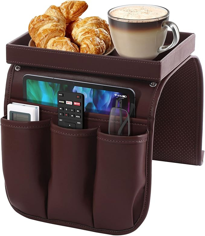 Armchair Caddy, Recliner Accessories, Armrest Organizer, Sofa Caddy, Arm Chair Caddy, Recliner Ar... | Amazon (US)