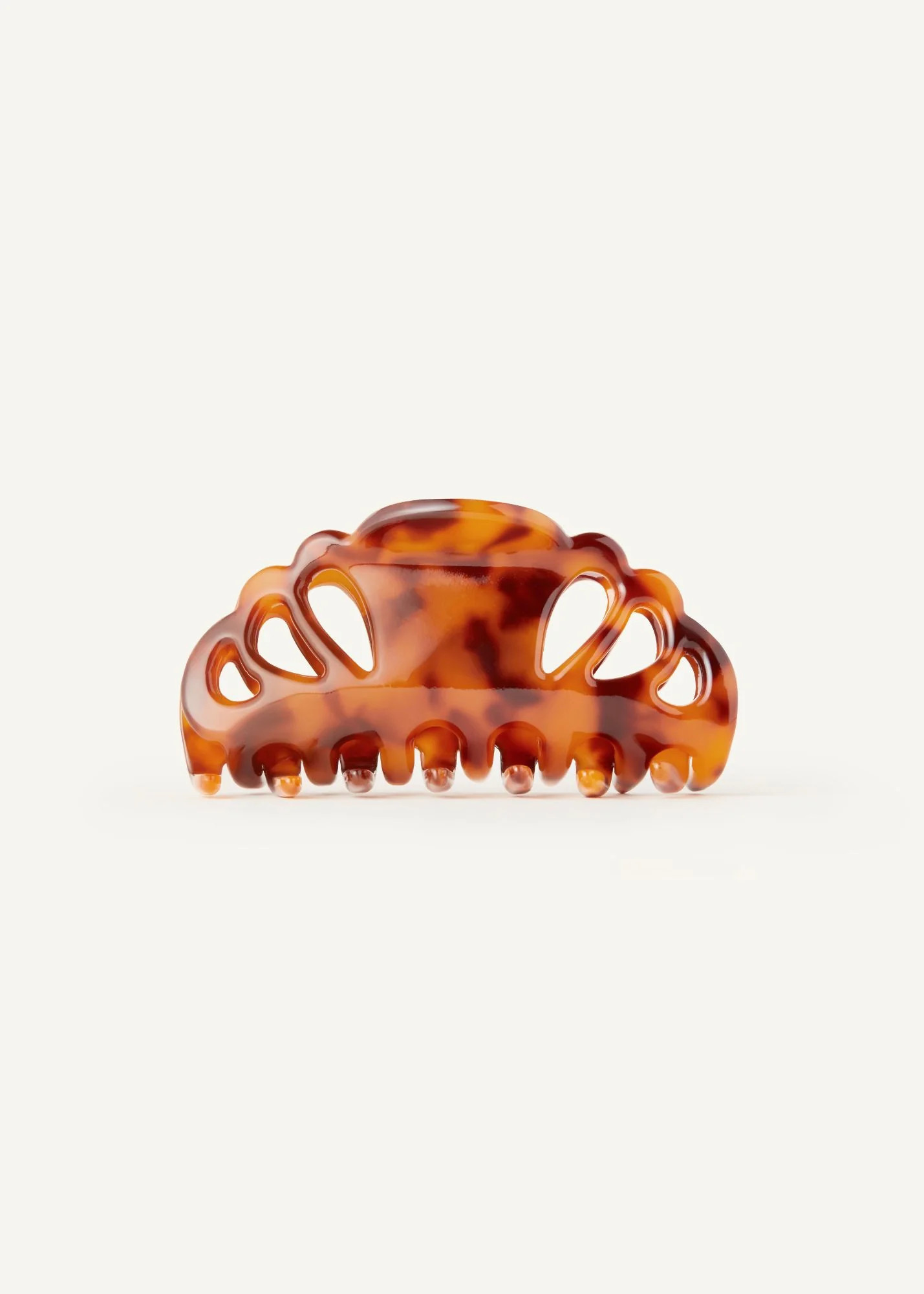 Icon Clip in Tortoise | K\u014dv - Refined claw clip for everyday hairstyles | KOV ESSENTIALS