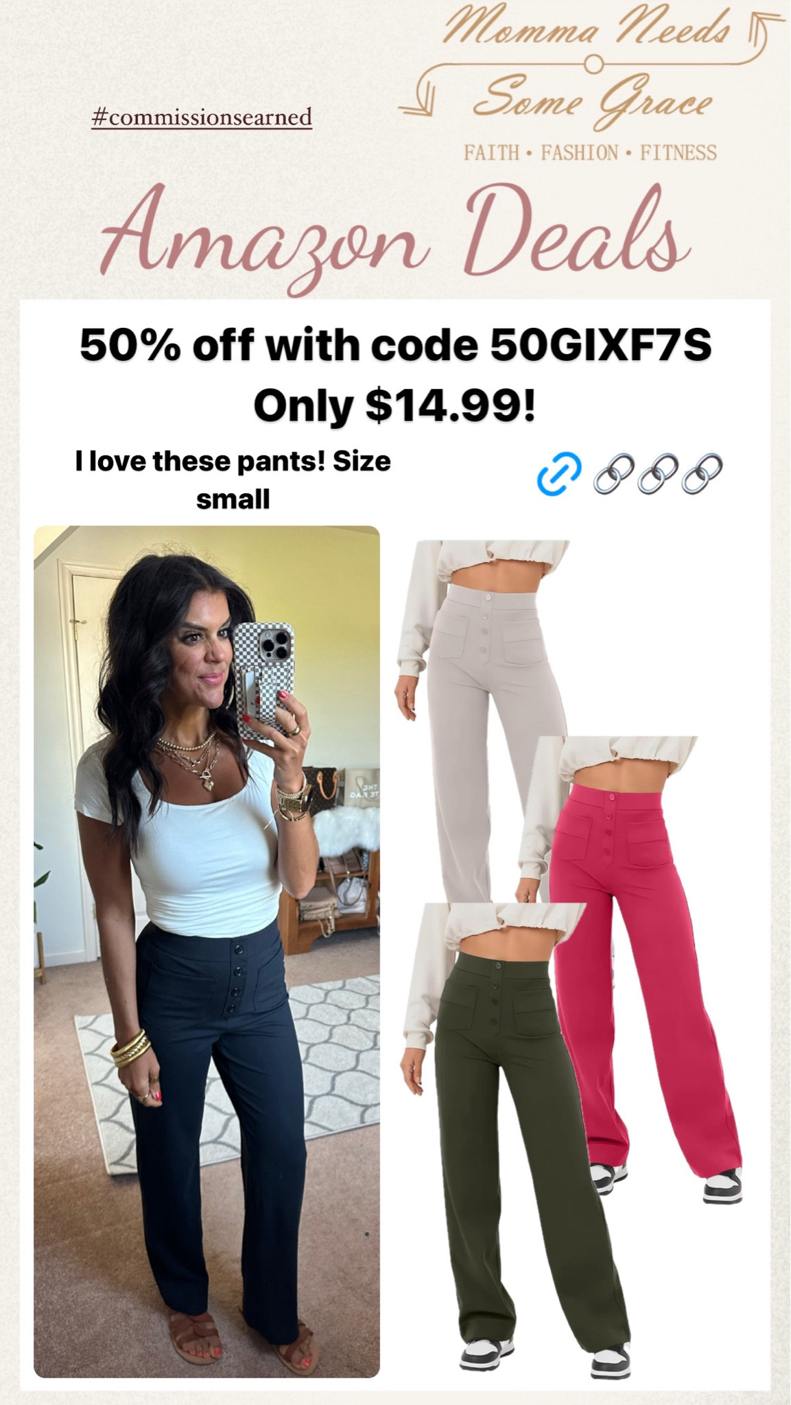 love these Amazon pants! On promo deal today! Ends 5/26

#LTKFindsUnder100 #LTKStyleTip #LTKSaleAlert