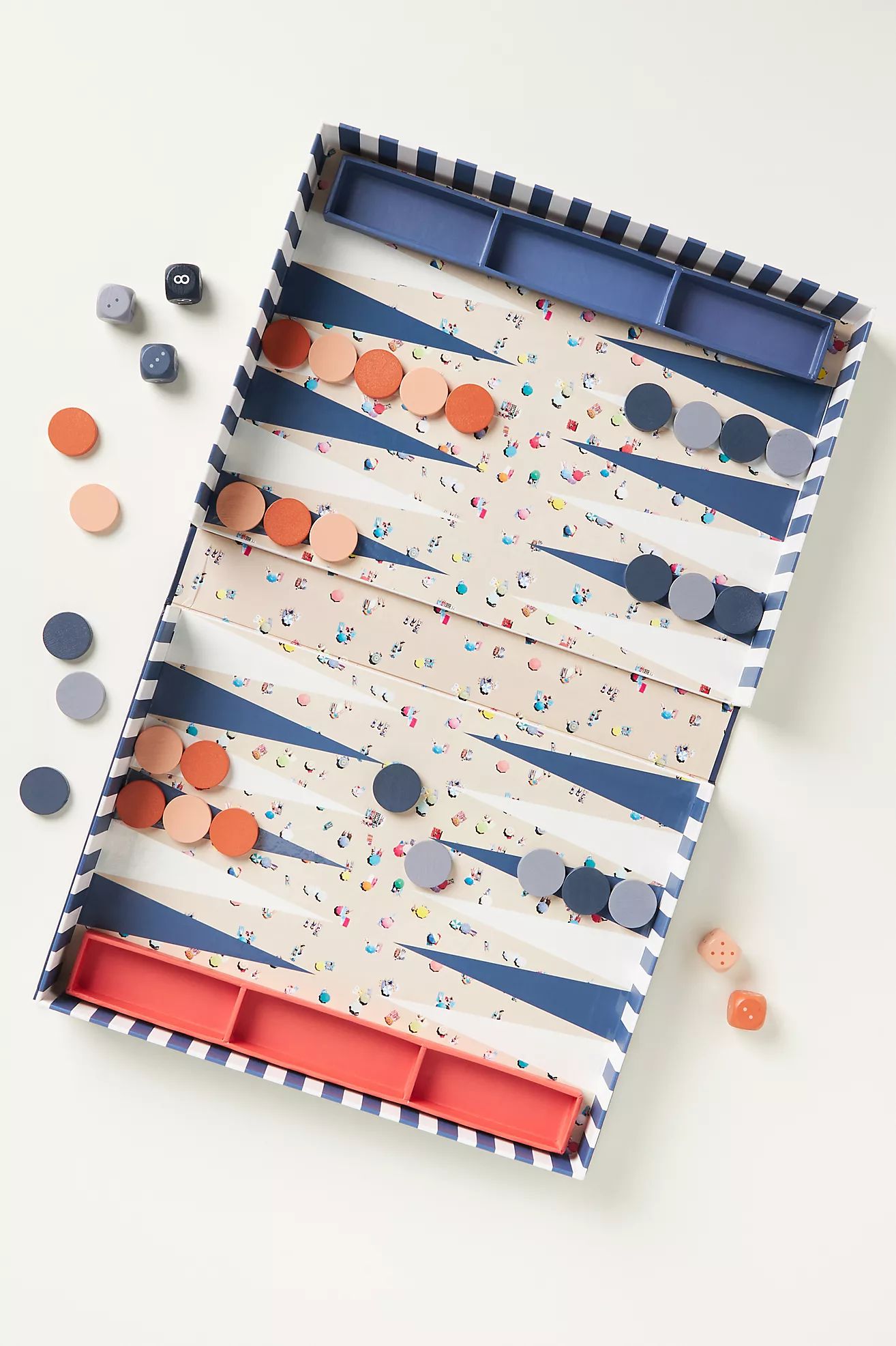 Gray Malin Beach Backgammon Set | Anthropologie (US)