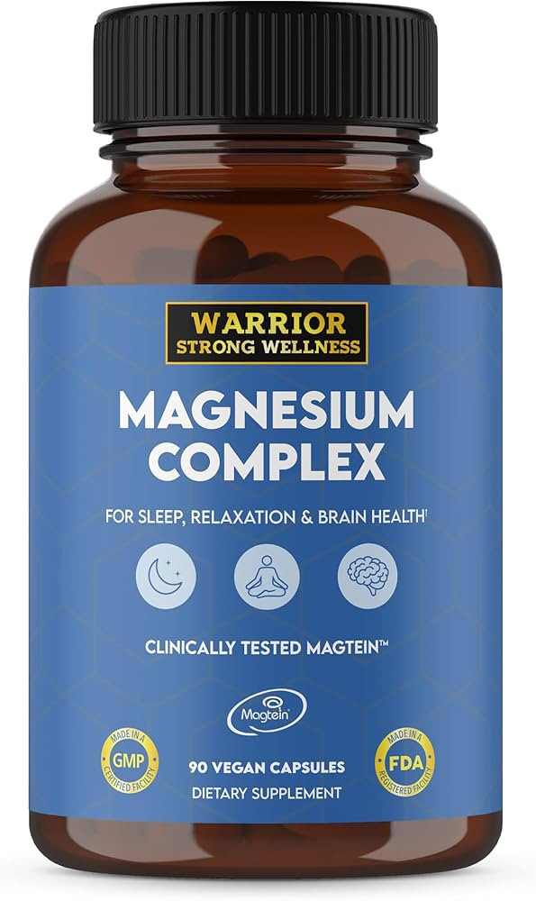 Magnesium Complex -Triple Blend 100% Chelated Mag Supplement-Magtein Magnesium L-Threonate for Me... | Amazon (US)