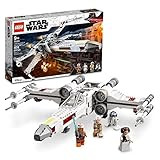LEGO Star Wars Luke Skywalker's X-Wing Fighter 75301 Building Toy Set - Princess Leia Minifigure, R2 | Amazon (US)