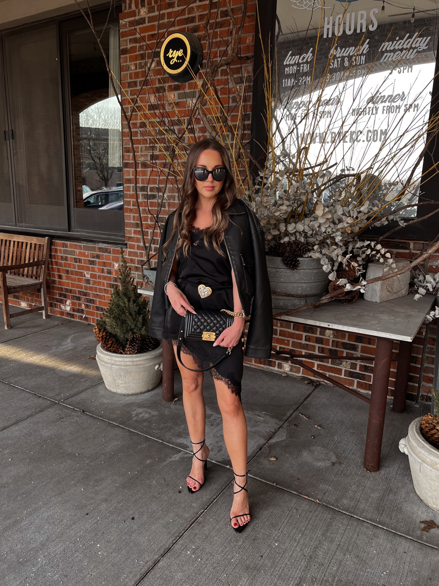 LBD date night outfit 

Wearing XS in dress and jacket 

#LTKootd #LTKPetite