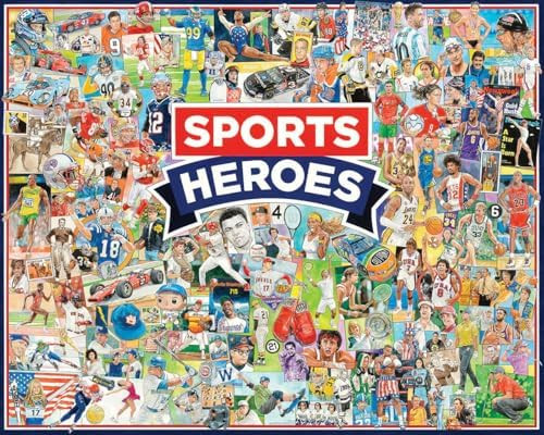 White Mountain Sports Heroes - 1000 Piece Jigsaw Puzzle | Amazon (US)