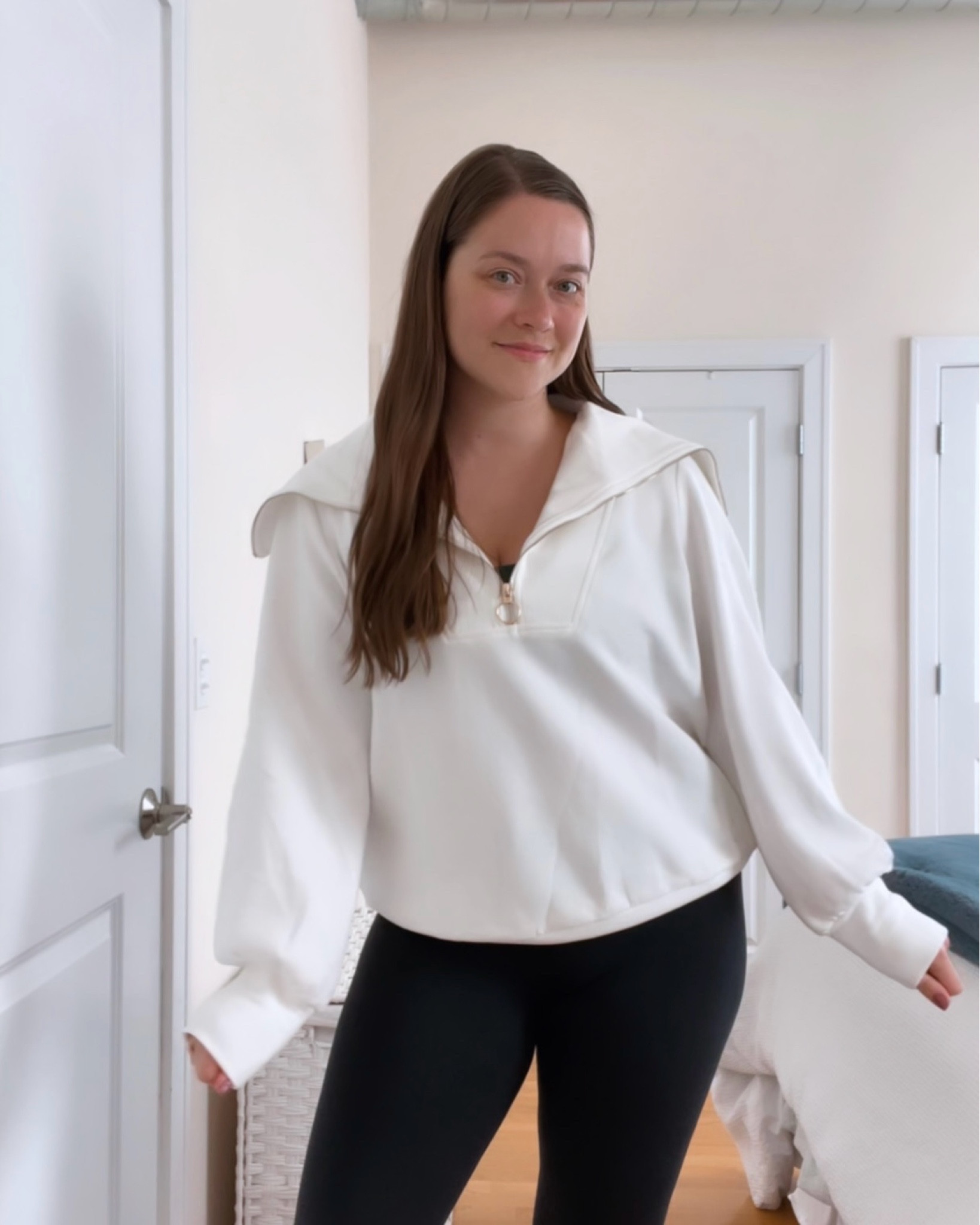 new favorite summer pullover 🤍✨

quarter zip, half zip, sweatshirt, summer, white sweater

#LTKStyleTip #LTKFindsUnder50 #LTKFindsUnder100