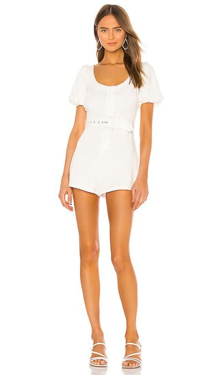 MAJORELLE Mystery Romper in Ivory from Revolve.com | Revolve Clothing (Global)