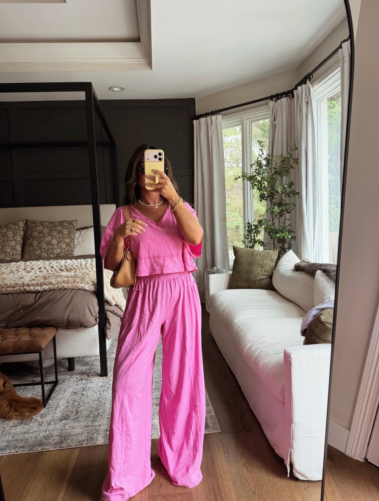 Pink flowy set for spring 🩷

#LTKgrwm #LTKootd #LTKSeasonal