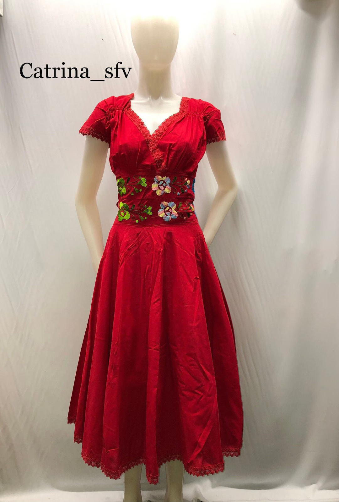 MEXICAN DRESS, Mexican dress spring and summer 2021, handmade dress, embroidered dress, typical d... | Etsy (US)