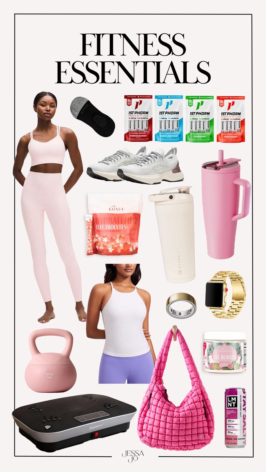 My fitness essentials. Fitness must haves. Workout must haves. Lululemon matching spring set. Fitness goals must haves  

#LTKSeasonal #LTKfitnessgoals #LTKActive