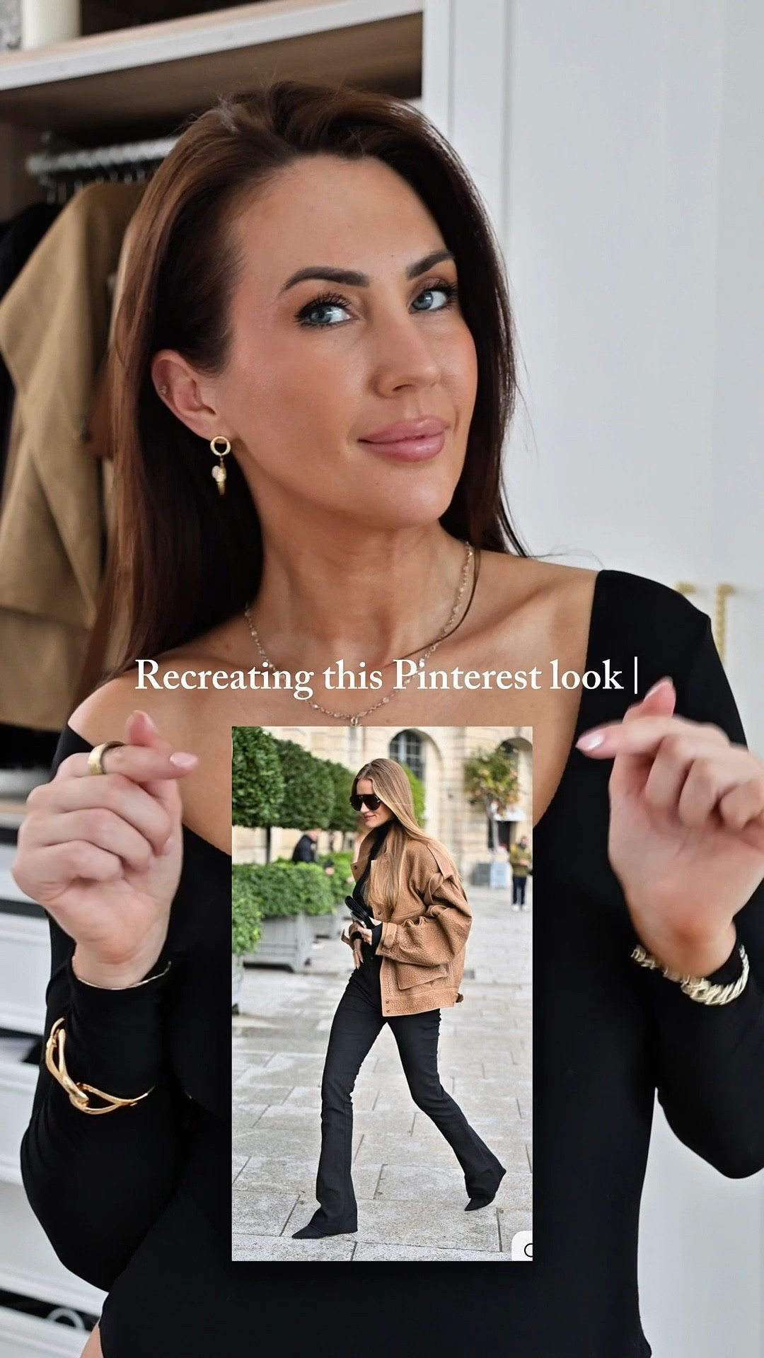 Re-creating this Rosie Whiteley Pinterest look
Leather jacket, cropped leather jacket, spring outfit, black denim jeans, flare jeans, black outfit, elegant outfit, winter

#LTKFashionMonth #LTKuk