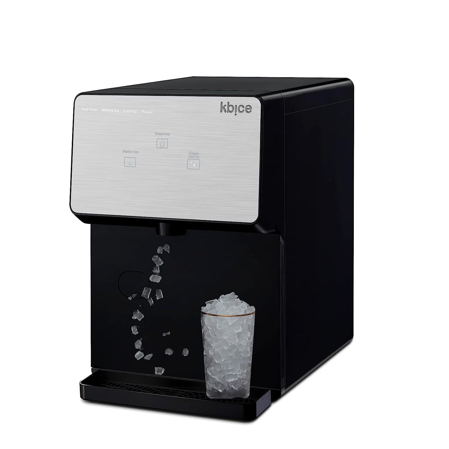 KBICE 2.0 Self Dispensing Countertop Nugget Ice Maker, Crunchy Pebble Ice Maker, Sonic Ice Maker,... | Amazon (US)