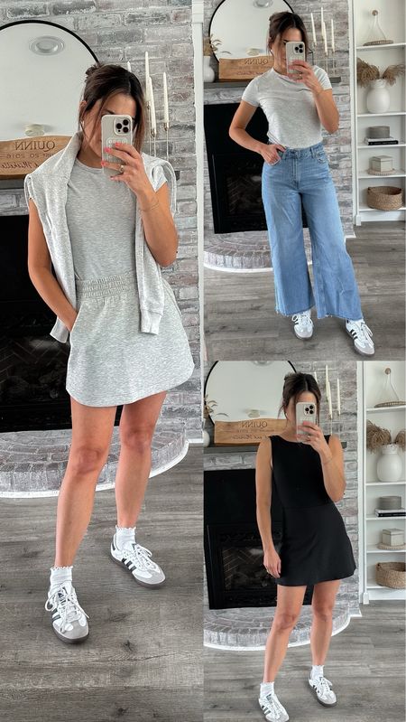 Neutral lovers raise your hands 🙌🏼. Sizing below on my @abercrombie picks. 

• YBP sculptLUX Mini Dress - small
• Lounge Tuckable Baby Tee - small
• YBP neoKNIT Mini Skirt - medium
• High Rise Cropped Wide Leg Jean - true to size, I am wearing the longs
• Essential Vintage Sunday Half-Zip - medium, oversized 

The perfect mom outfit, jeans outfit, mom outfit idea, casual outfit idea, Abercrombie outfit, samba outfit, style over 30, spring outfits

#momoutfit #momoutfits #dailyoutfits #dailyoutfitinspo #whattoweartoday #casualoutfitsdaily #momstyleinspo #abercrombie

#LTKshoecrush #LTKfindsunder100 #LTKfindsunder50