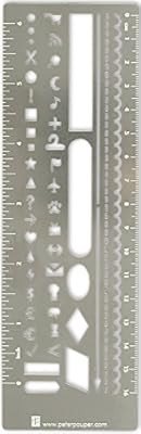 Metal Stencil Bookmark for Bullet Journals | Amazon (US)