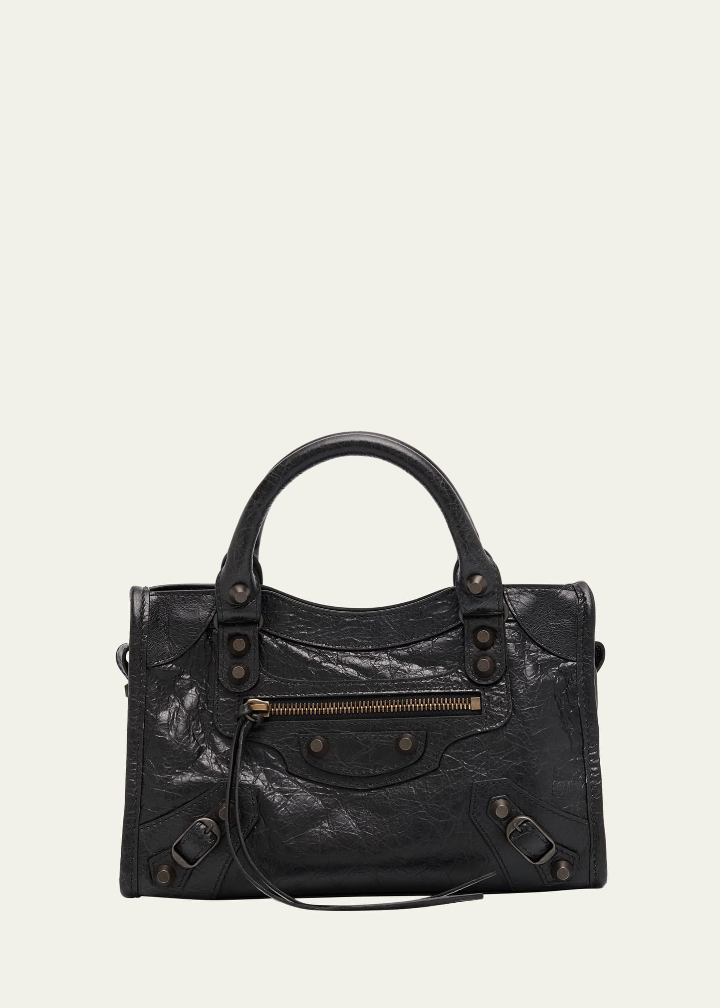 Balenciaga Le City Mini Leather Top-Handle Bag | Bergdorf Goodman