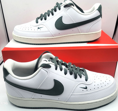 NIKE COURT VISION LOW WOMENS SZ 11 WHITE VINTAGE GREEN SAIL FV9952 101 | eBay | eBay US