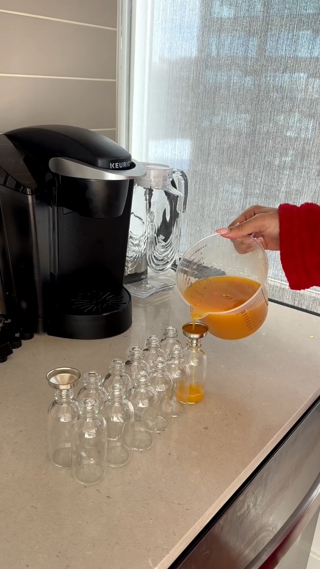 Start every morning off clean and healthy. Health shots>> I love an organic moment, everything was hand juiced! #morning #juice #organic 

#LTKfitnessgoals #LTKdayinmylife #LTKmorningroutine