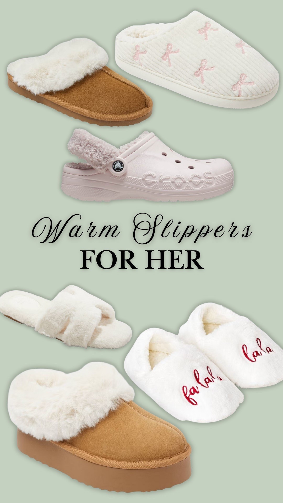 Still needing a gift idea? Grab a pair of warm slippers, perfect for wearing around the house or outside! 

#LTKFindsUnder50 #LTKHoliday #LTKGiftGuide