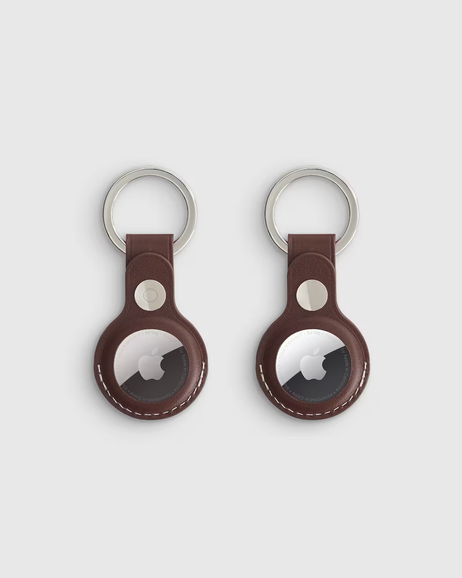 Nappa Leather AirTag Key Ring (2-Pack) | Quince