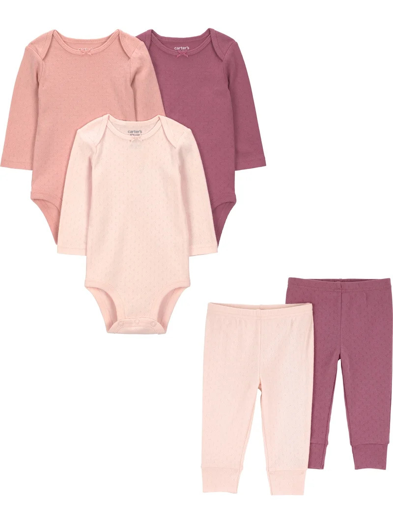 Carter's Child of Mine Baby Outfit Set, 5-Piece, Sizes Preemie-24 Months | Walmart (US)