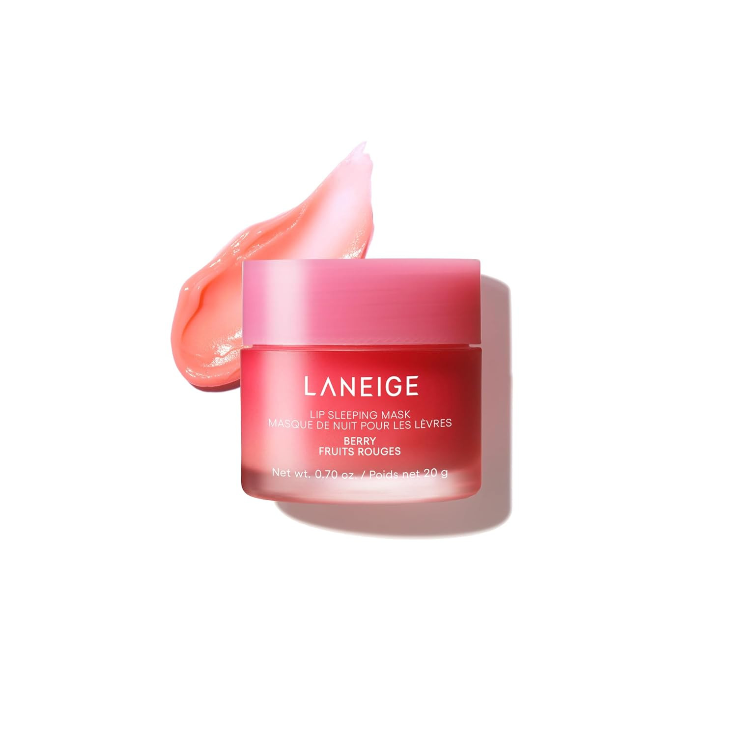 LANEIGE Lip Sleeping Mask: Korean Overnight Treatment For Dry Lips | Hydrating & Nourishing Overnight Lip Treatment Mask with Vitamin C, Shea & Murumuru Seed Butter | Amazon (US)