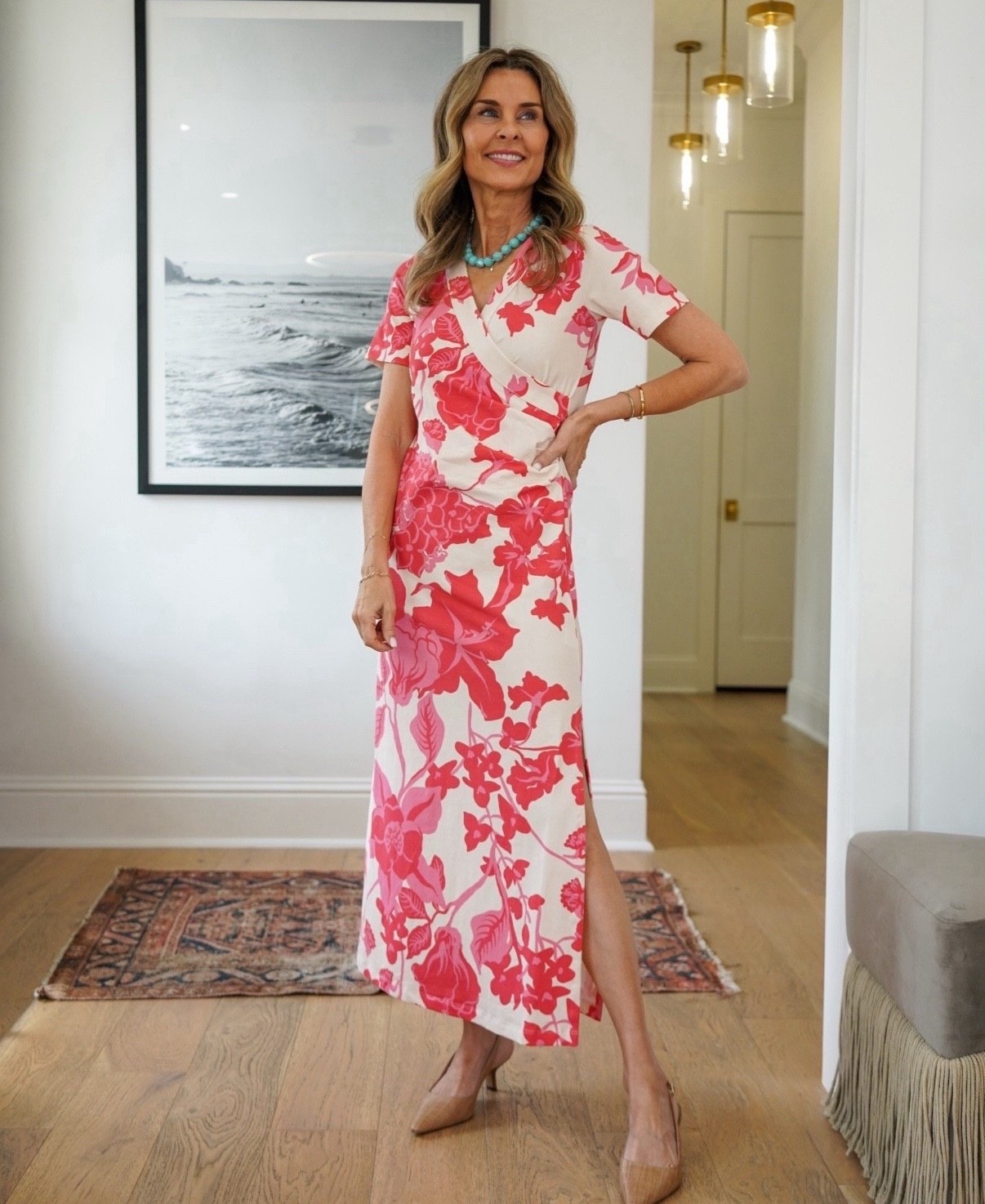 I’m 5’6’’. Spring dresses in the prettiest colors!
-Pink Georgina dress size XXS, it fits like a glove.
-Target blue and white dress TTS
-Spartina 449 floral dress size XXS
-Reformation cardigan size S
-Spartina 449 skirt with fringe size XXS
-Yellow target dress size XS

#LTKOver40 #LTKgrwm #LTKootd