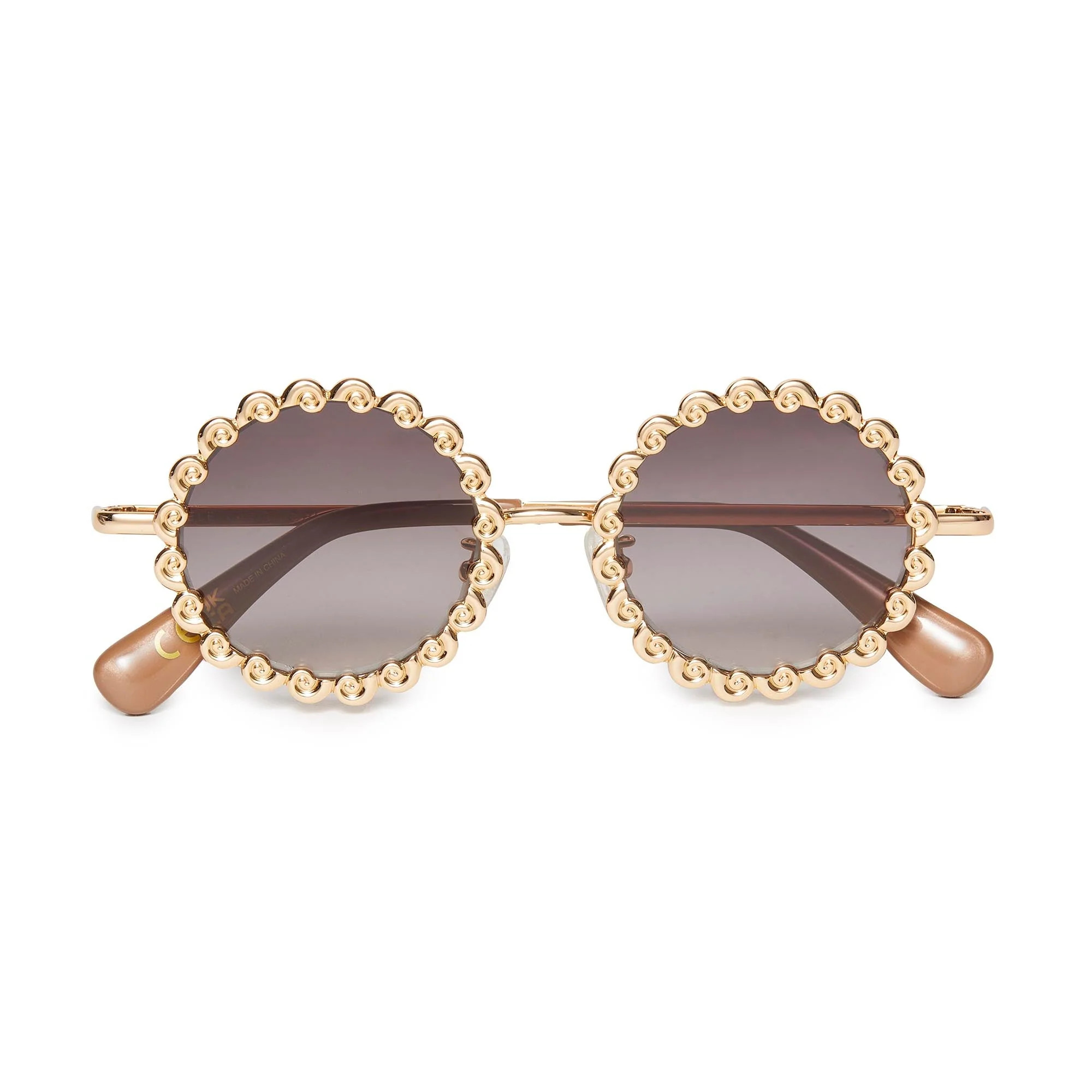 GOLD FOSSIL SUNGLASSES - SPRING2025 | LELE SADOUGHI