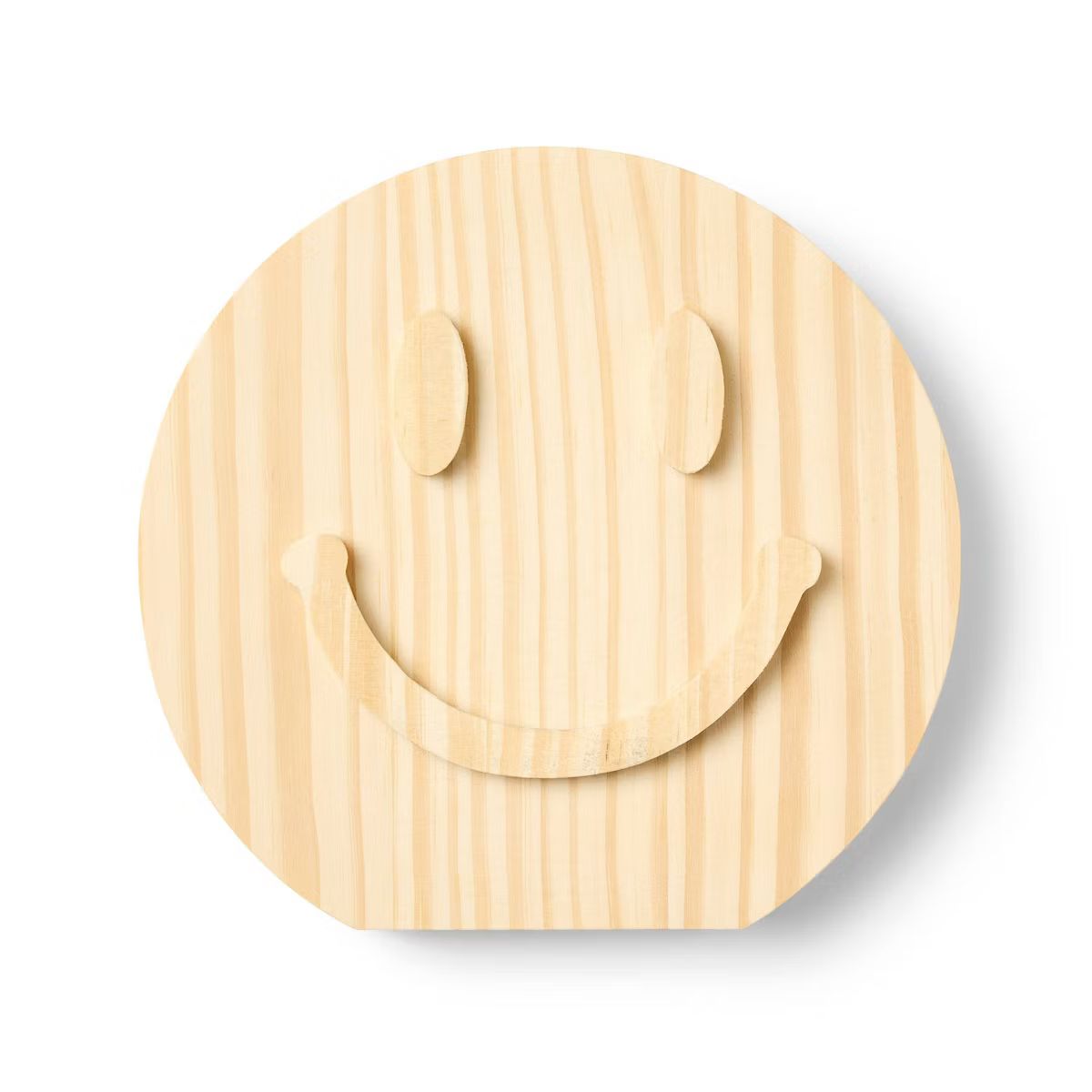 Freestanding Wood Base Smiley Face - Mondo Llama™ | Target