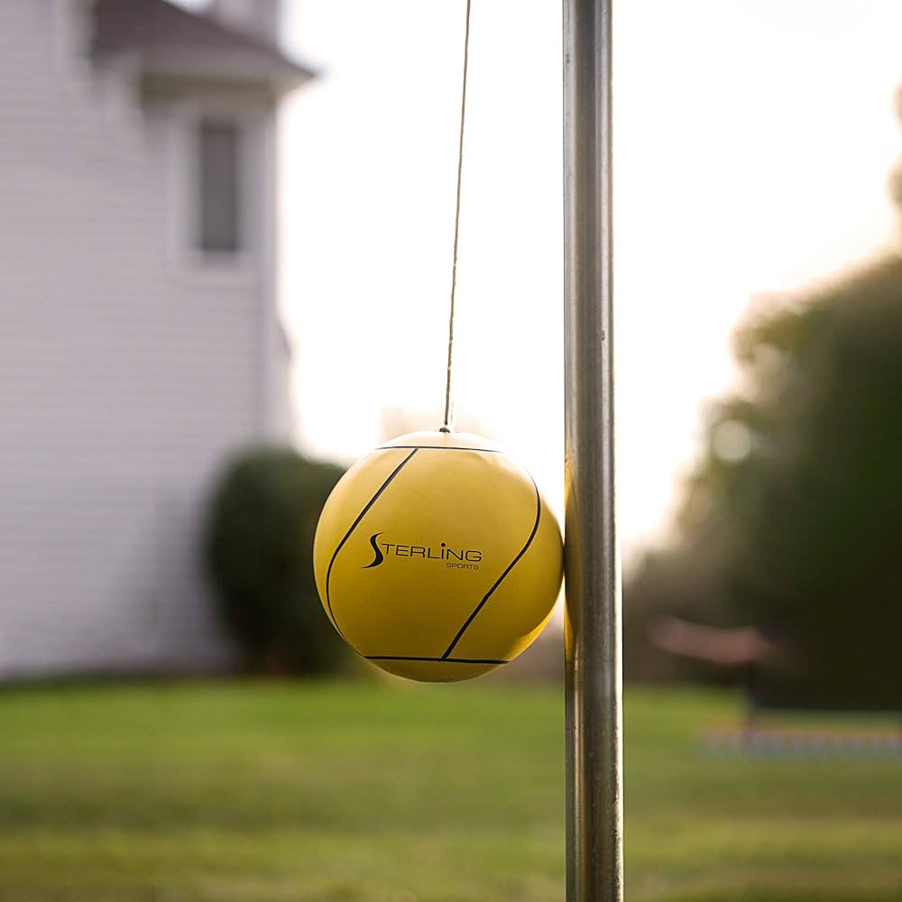 STERLING Sunnywood Sports Heavy Duty Tetherball Set for Outdoor Backyard with Ball, Rope and Pole... | Amazon (US)
