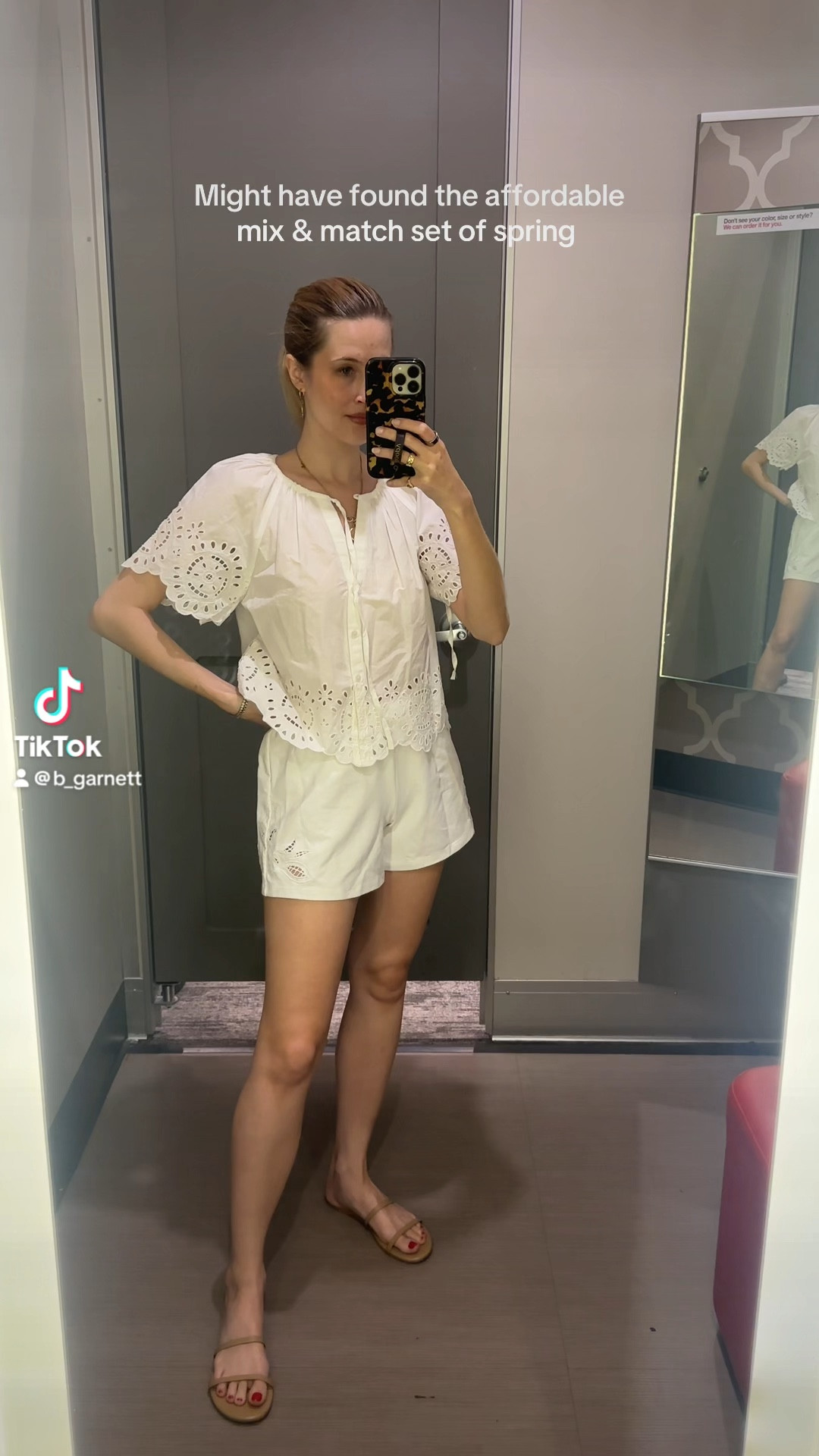 I get the set I posted about the other day and it is in fact that good. TTS. Also doles in black 

Spring outfit | summer outfit | eyelet | matching set | mix and match set | vacation outfit | vacation shopping 

#LTKgrwm #LTKdayinmylife #LTKootd