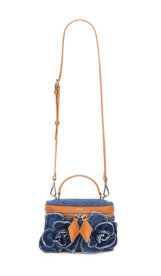 x REVOLVE Rose Denim Bag in Denim | Revolve Clothing (Global)