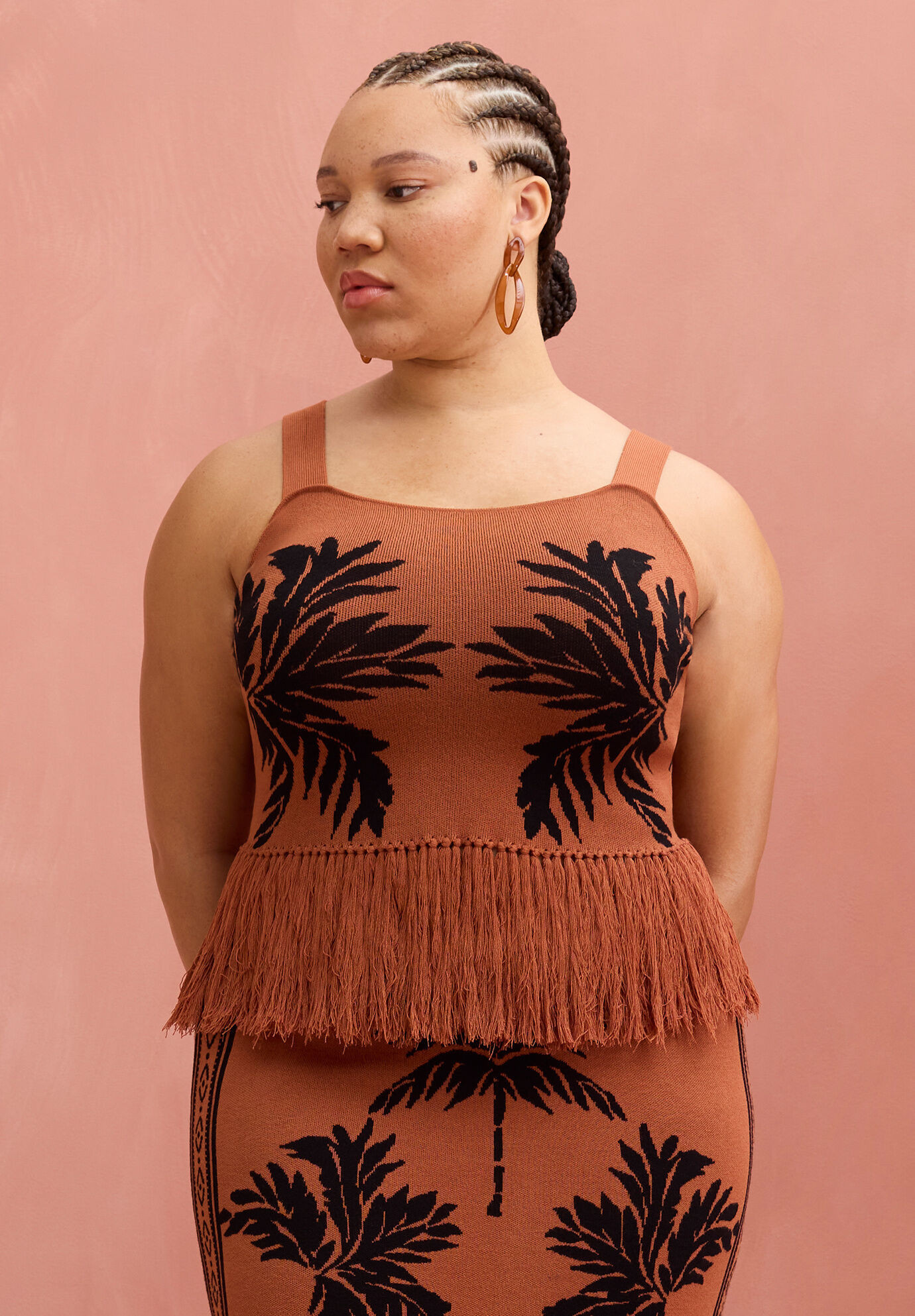 Fringe Crop Top | Eloquii