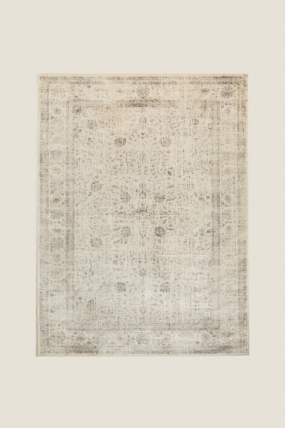 VINTAGE EFFECT AREA RUG | Zara US