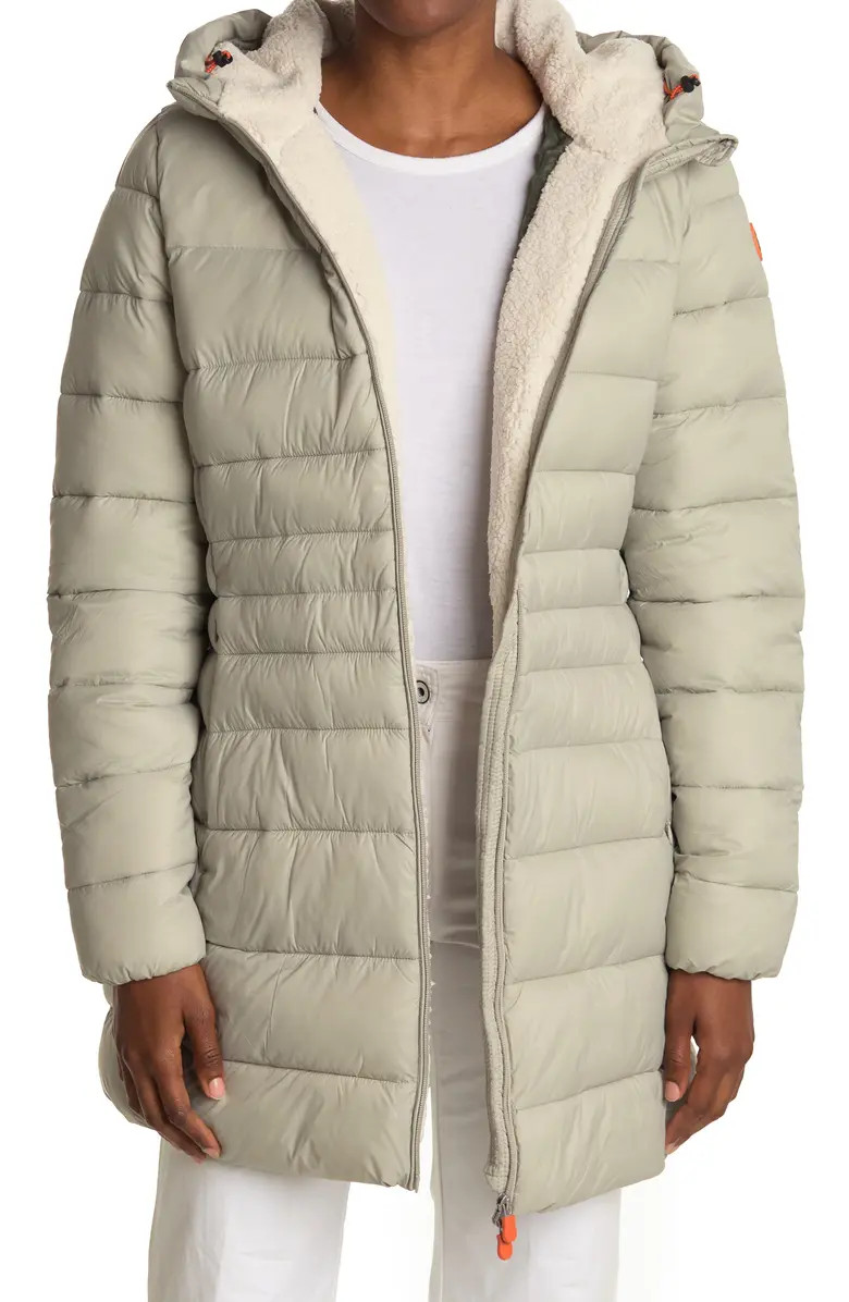 Giga Faux Shearling Lined Puffer Jacket | Nordstromrack | Nordstrom Rack