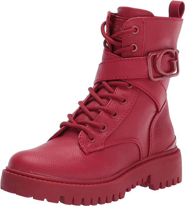 GUESS Women's Orana Combat Boot | Amazon (US)