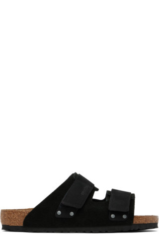 Birkenstock - Black Regular Uji Sandals | SSENSE