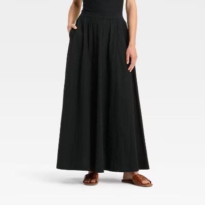 Women's Maxi Picnic A-Line Skirt - A New Day™ | Target