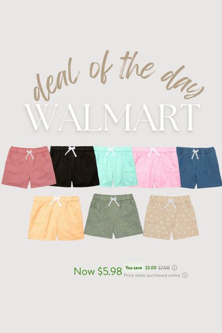 Price drop on shorts for the little girls!