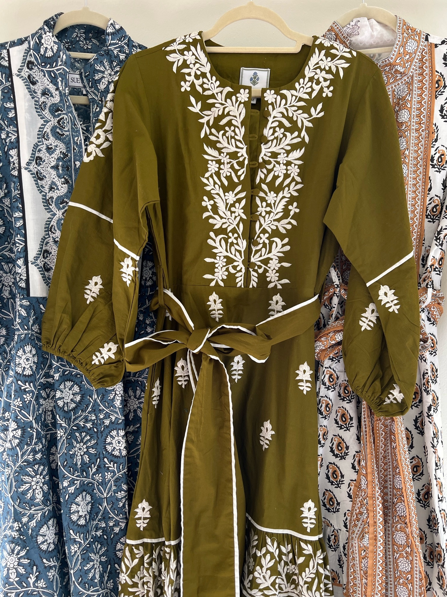 Good things come to those who wait. The past year, I’ve been making more intentional purchases on quality pieces and fabrics that I can’t wait to wear and know I’ll be able to have in my wardrobe for a long time. 
I have wanted a Sue Sartor dress for YEARS. I’ve found they’re hard to come by second hand so I’ve patiently waited for a sale. The blue was $99, which is far less than I’ve found for a used Flounce dress  

#LTKsalealert #LTKfindsunder100