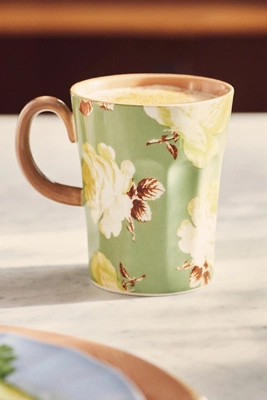 Maeve Chintzware Stoneware Mug | Anthropologie (US)