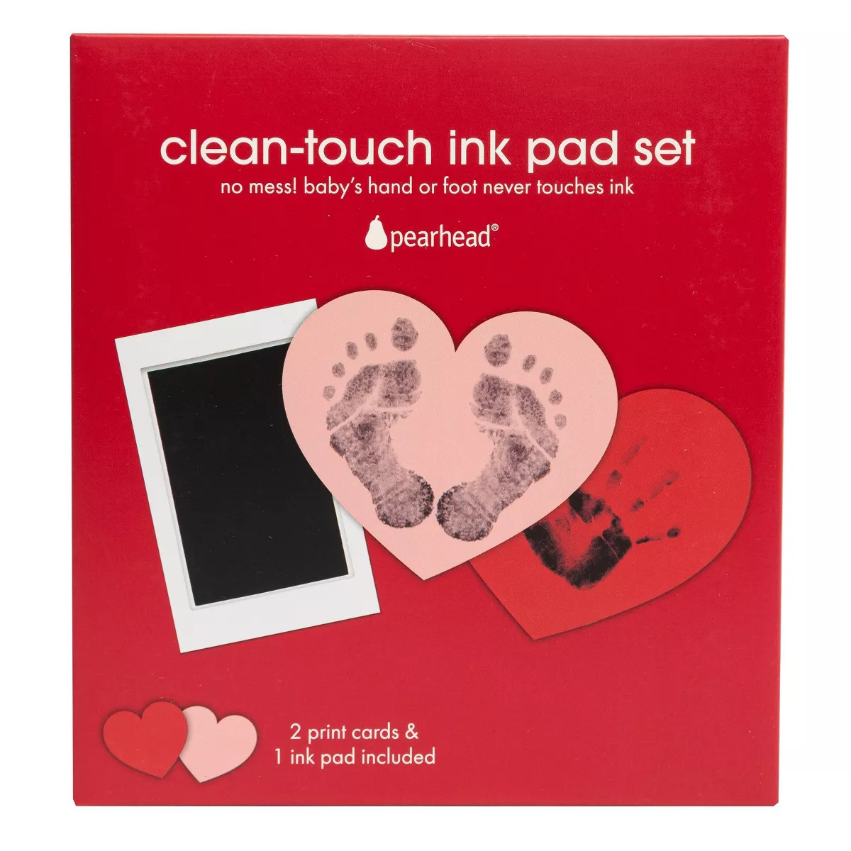 Pearhead Inkpad Set - Baby's First Valentine's Day Gift - 2pk | Target