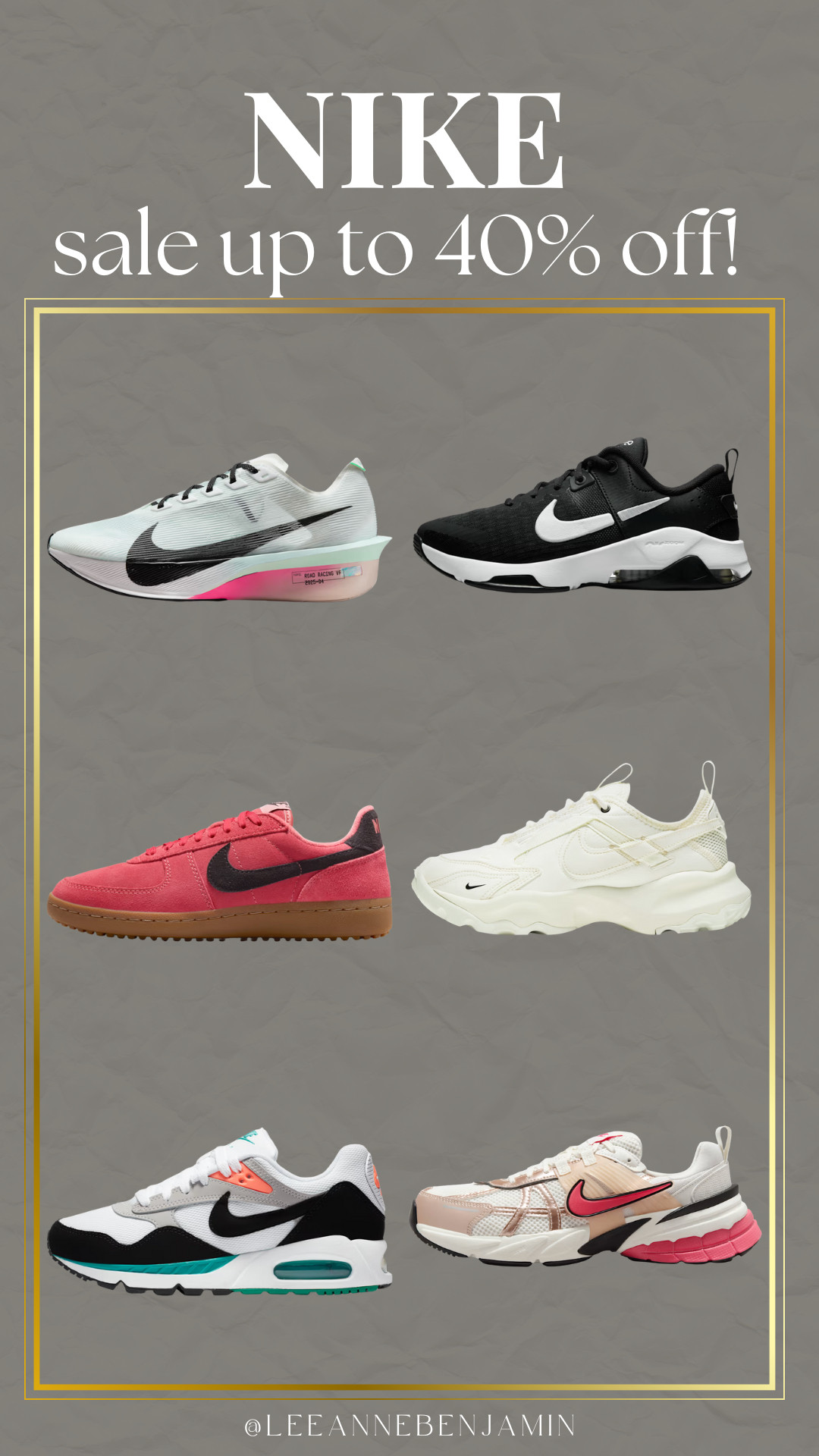 up to 40% off at NIKE! Snag your favorites at incredible prices before they sell out!  

 #LTKActive #LTKSaleAlert #LTKFindsUnder100