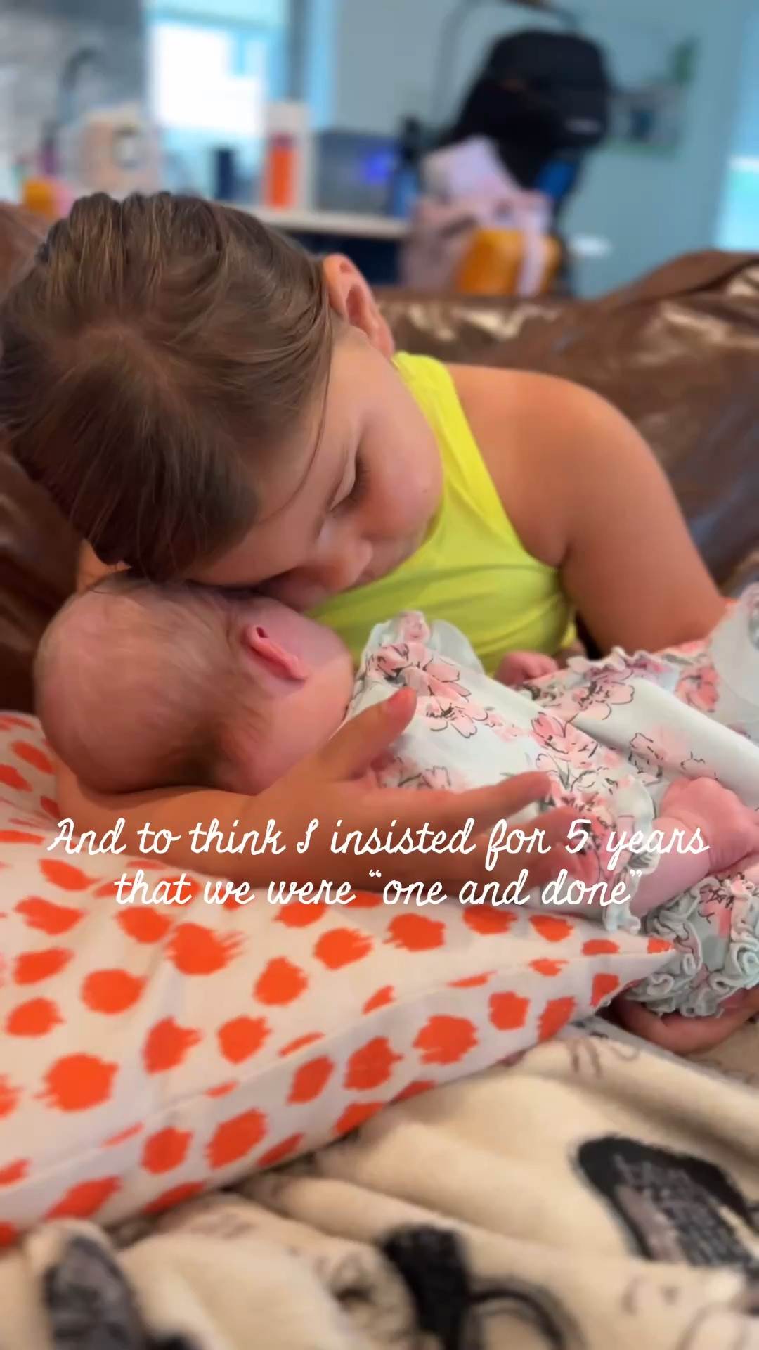 Thank you, Jesus that your plans are so much greater than mine! 🙌🏻👶🏼👧🏻

Seeing these two together, I realize that our family was always made for sisters, what a gift to see Gods plan in living color 🩷🩷

PS- so many of yall want to know more about the transition to two and our girls 5 year age gap. I’m working on an in depth substack series answering all your questions! I’ve saved you a seat if you want to sign up at my link in bio (it’s free!)

#LTKBaby #LTKKids #LTKmomlife