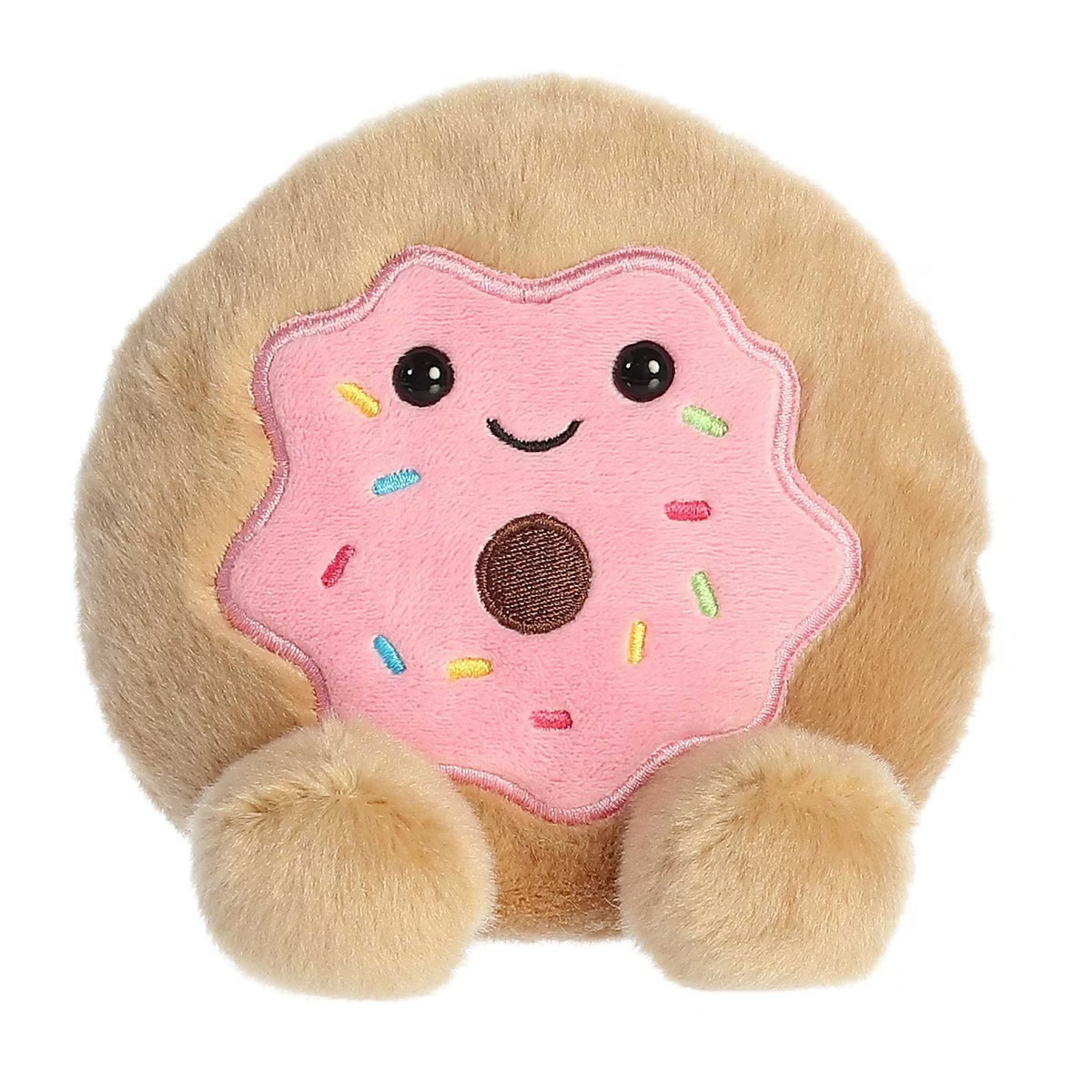 Aurora Mini Claire Donut Palm Pals Adorable Stuffed Animal Pink 5" | Target