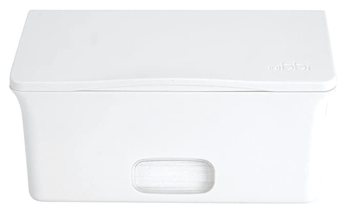 Ubbi Baby Wipes Dispenser | Baby Wipes Case | Baby Wipes Holder with Weighted Plate, Keeps Wipes ... | Amazon (US)