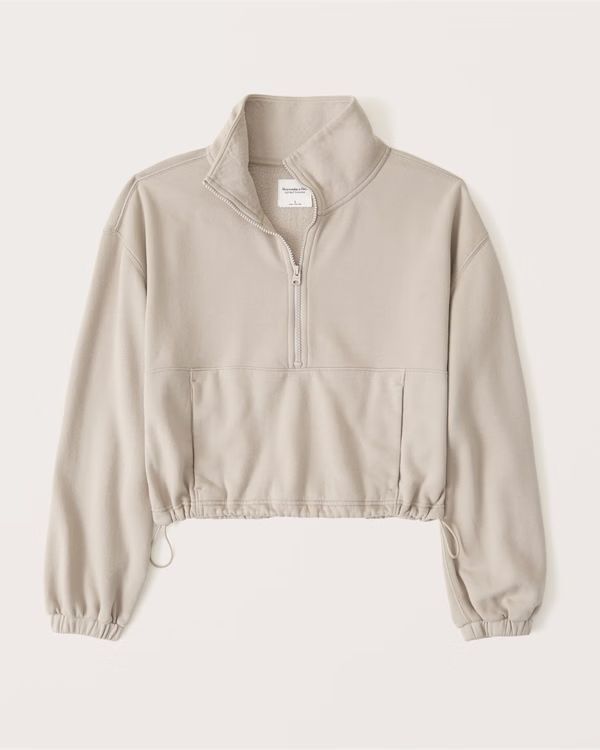 96 Hours Collection | softAF
			


  
						Cinched Half-Zip Contour Sweatshirt | Abercrombie & Fitch (US)
