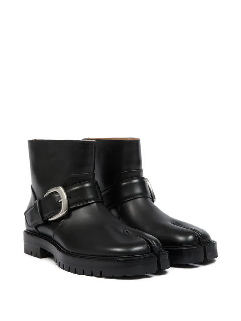 Maison Margiela Tabi buckle-ankle Coutry Boots | Black | FARFETCH CA