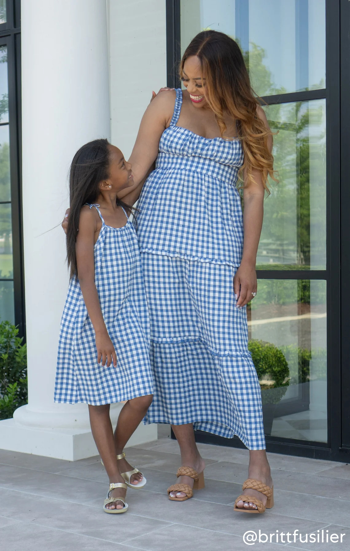 Rosie Dress ~ Blue Bounty Gingham | Show Me Your Mumu