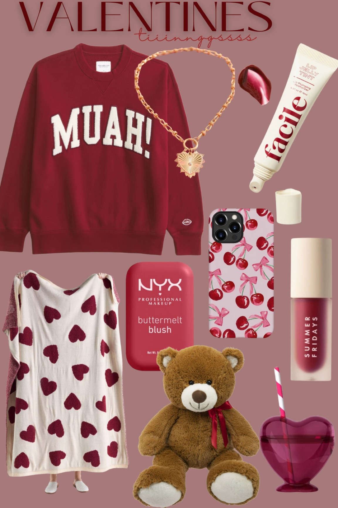 Valentines tiiinngggssss 
Valentines sweatshirt - valentines for her - valentines gift ideas - galentines 

#LTKSeasonal #LTKGiftGuide #LTKBeauty