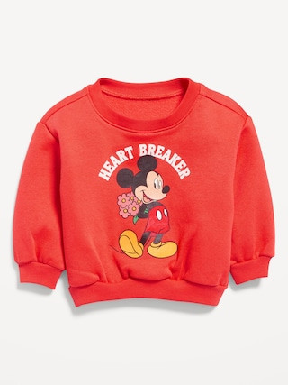 Disney© Mickey Mouse Crew-Neck Sweatshirt for Baby | Old Navy (US)